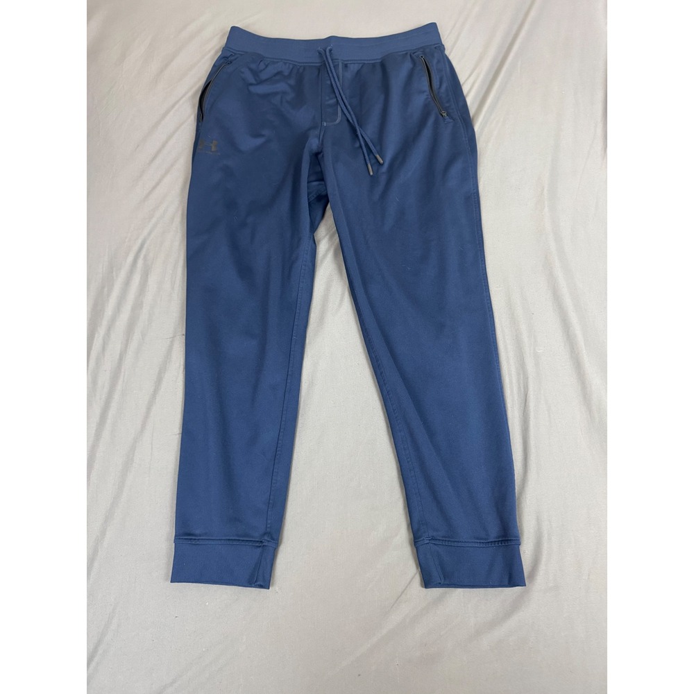 Under Armour Mens Sportstyle Jogger Navy Blue XL 1290261 ColdGear Pants